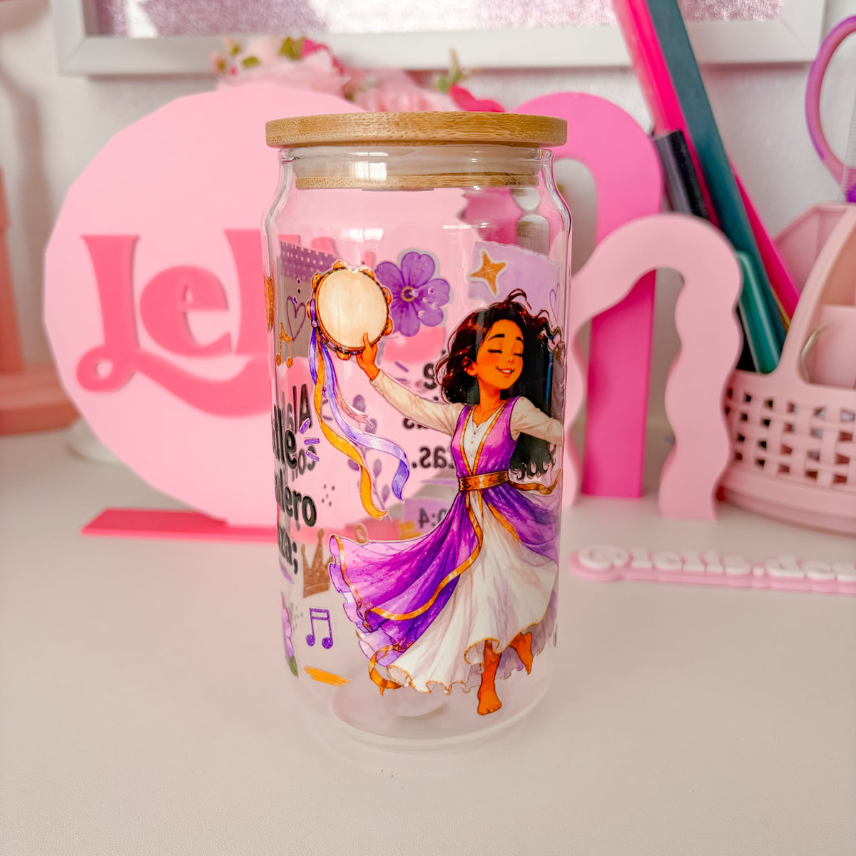Christian Glass Can 16oz