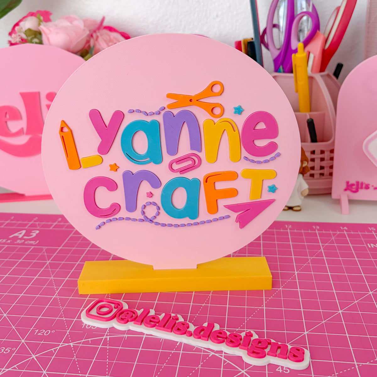 Display de Logo 3D