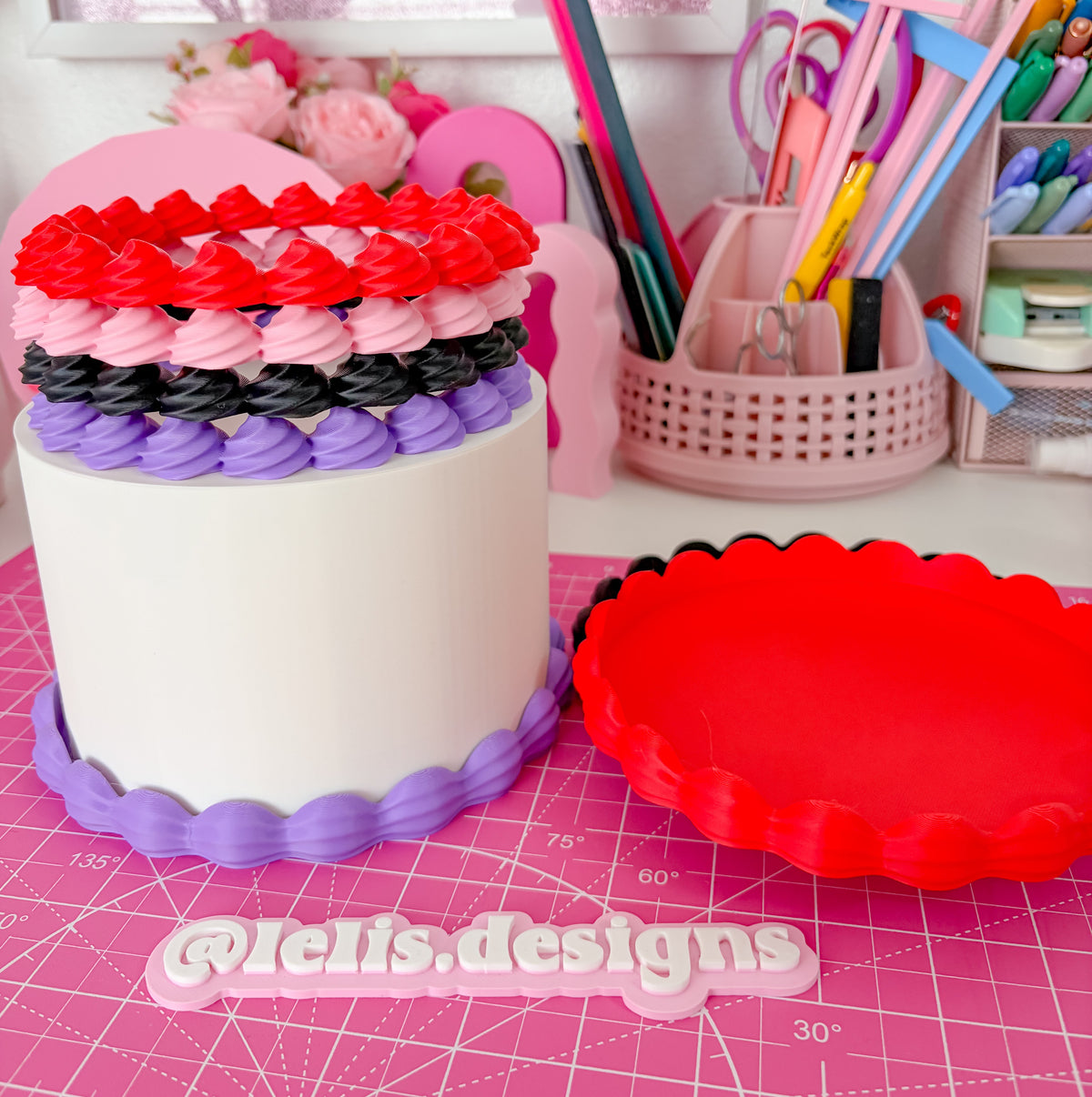 Frosting Intercambiable para 3D Cake