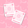 Stickers QR Instagram